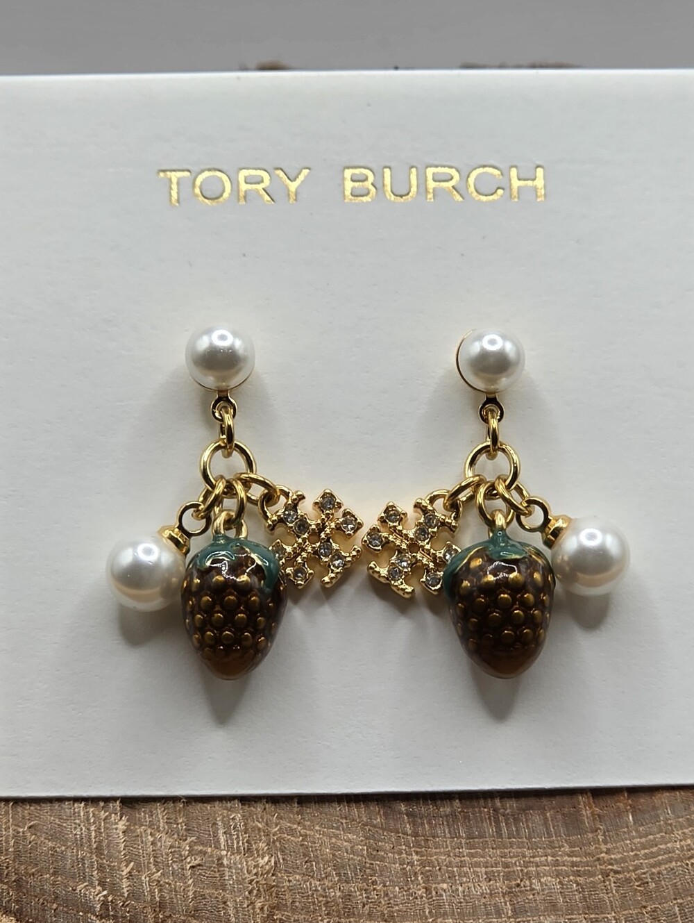 Tory Burch Kira Charm Earrings